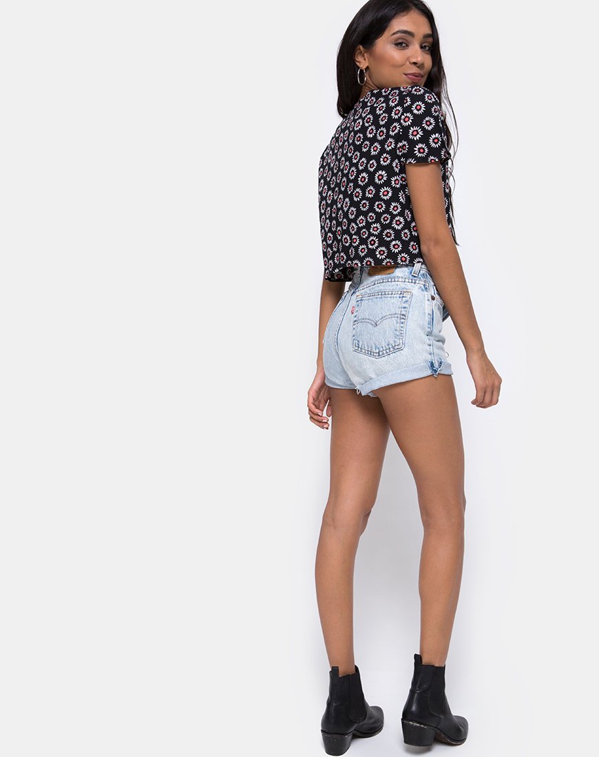 Afbeelding van Vaco Blouse in Dansend Madeliefje