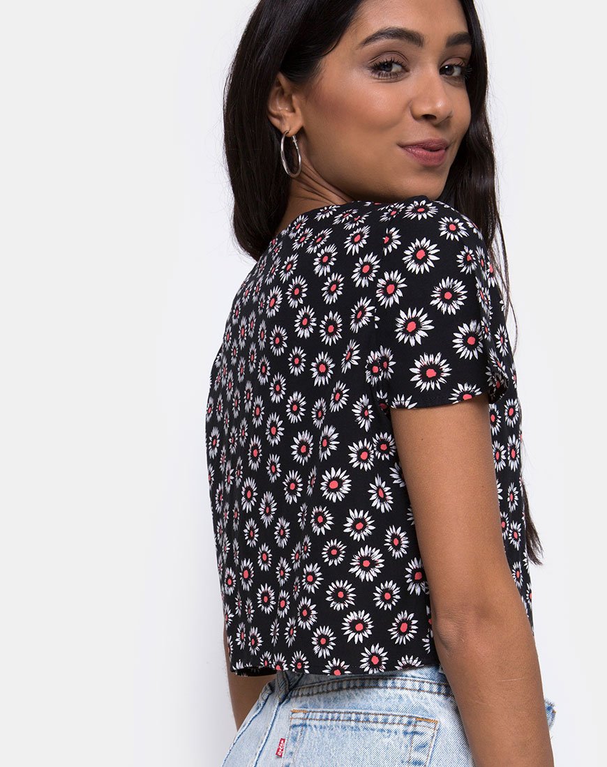 Afbeelding van Vaco Blouse in Dansend Madeliefje