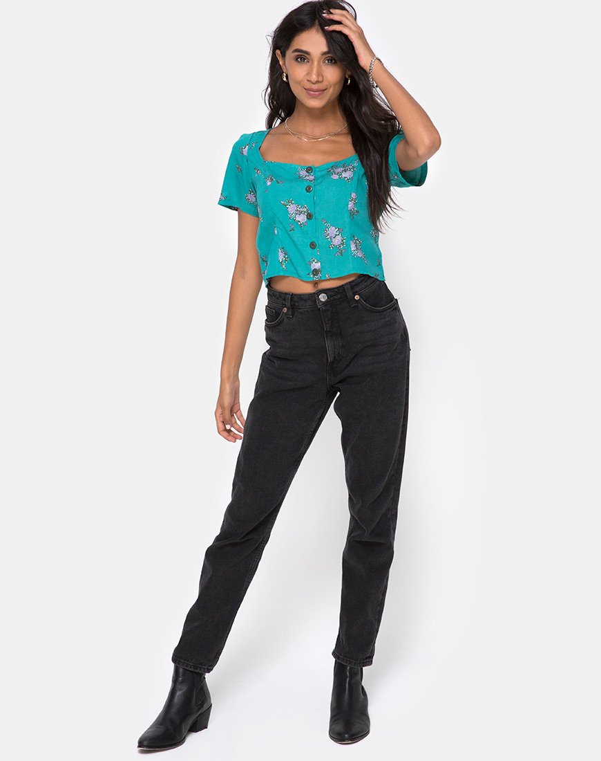 Afbeelding van Valza Top in Soi Rose Green