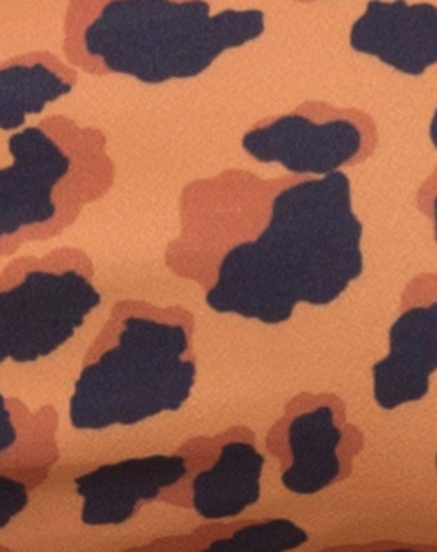 Afbeelding van Vanna Bikinitop in Burn Out Leopard