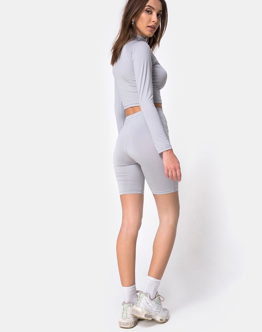 Afbeelding van Vanya Crop Top in Grijs Motel