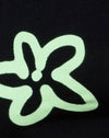  Lycra Zwart Nevelbloem Groen