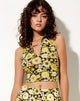 Afbeelding van Vende Vest Top in Retro Bloemen