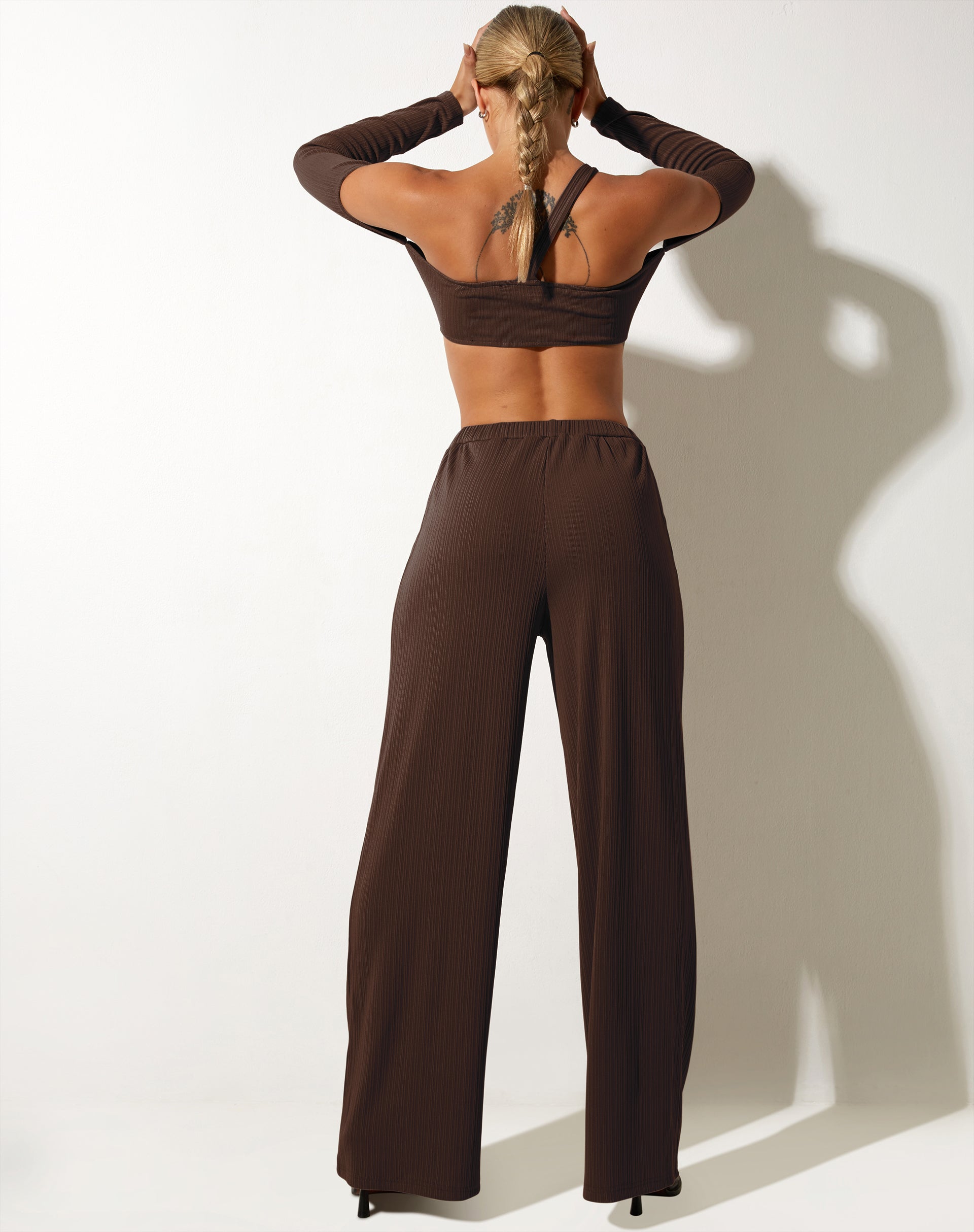 Afbeelding van Vijas Bralette Top in Bittere Chocolade