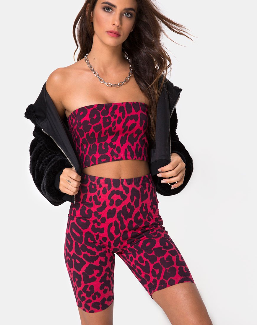 Afbeelding van Villy Top in Oversized Jaguar Rood