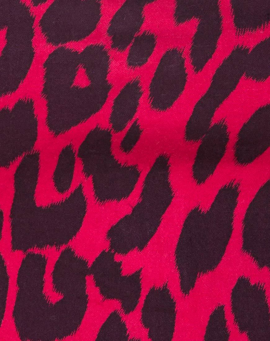 Afbeelding van Villy Top in Oversized Jaguar Rood