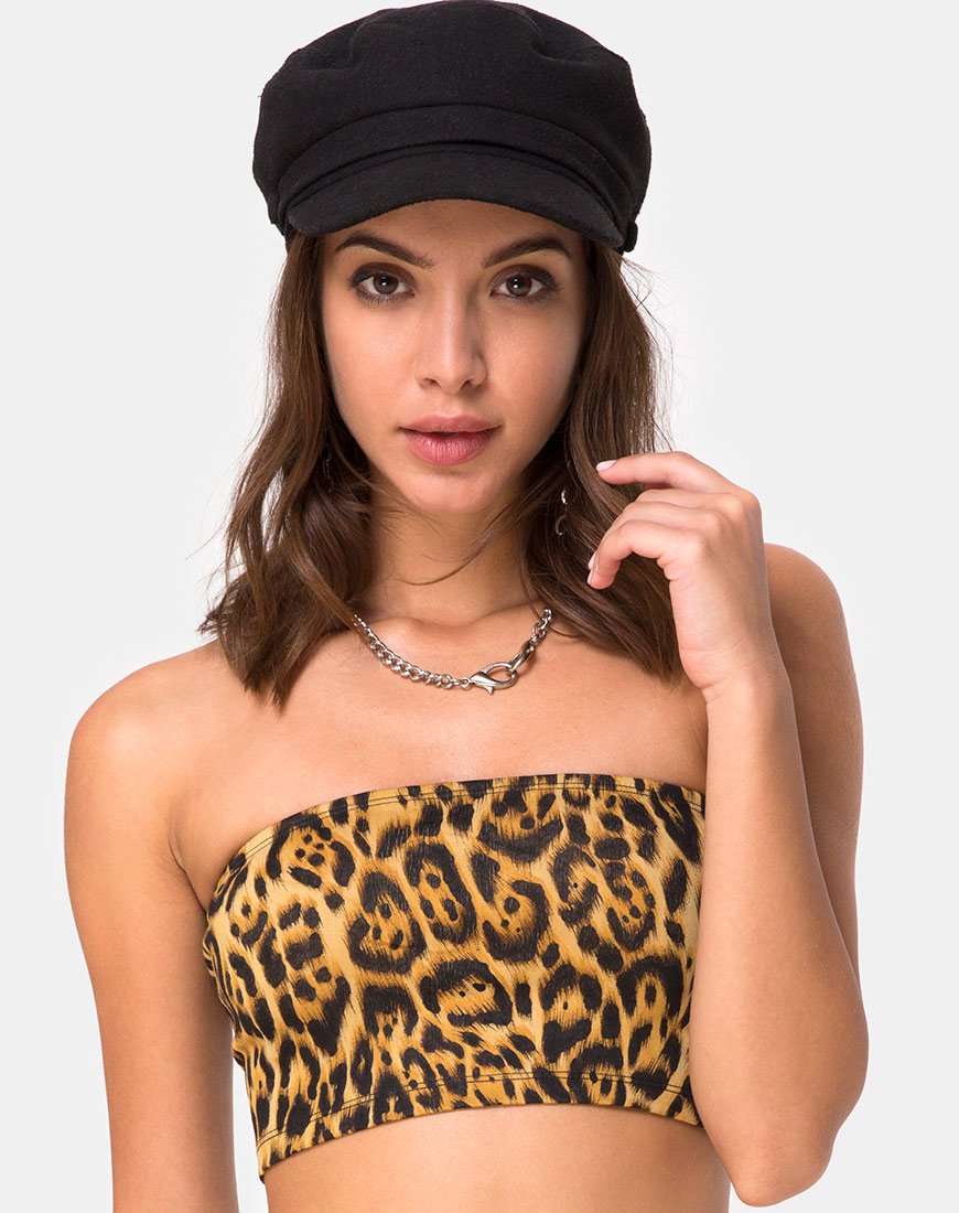 Villy Tube Top in Luipaard