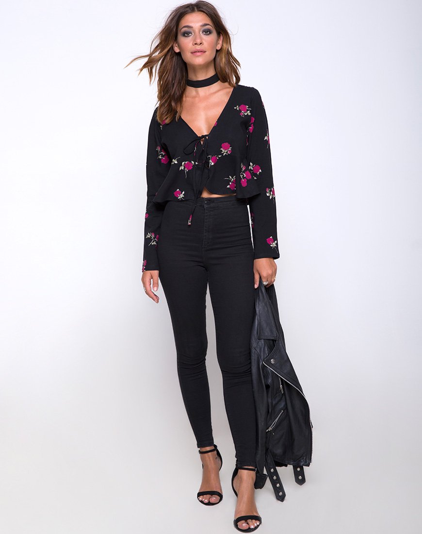 Afbeelding van Vine Top in Grunge Rose