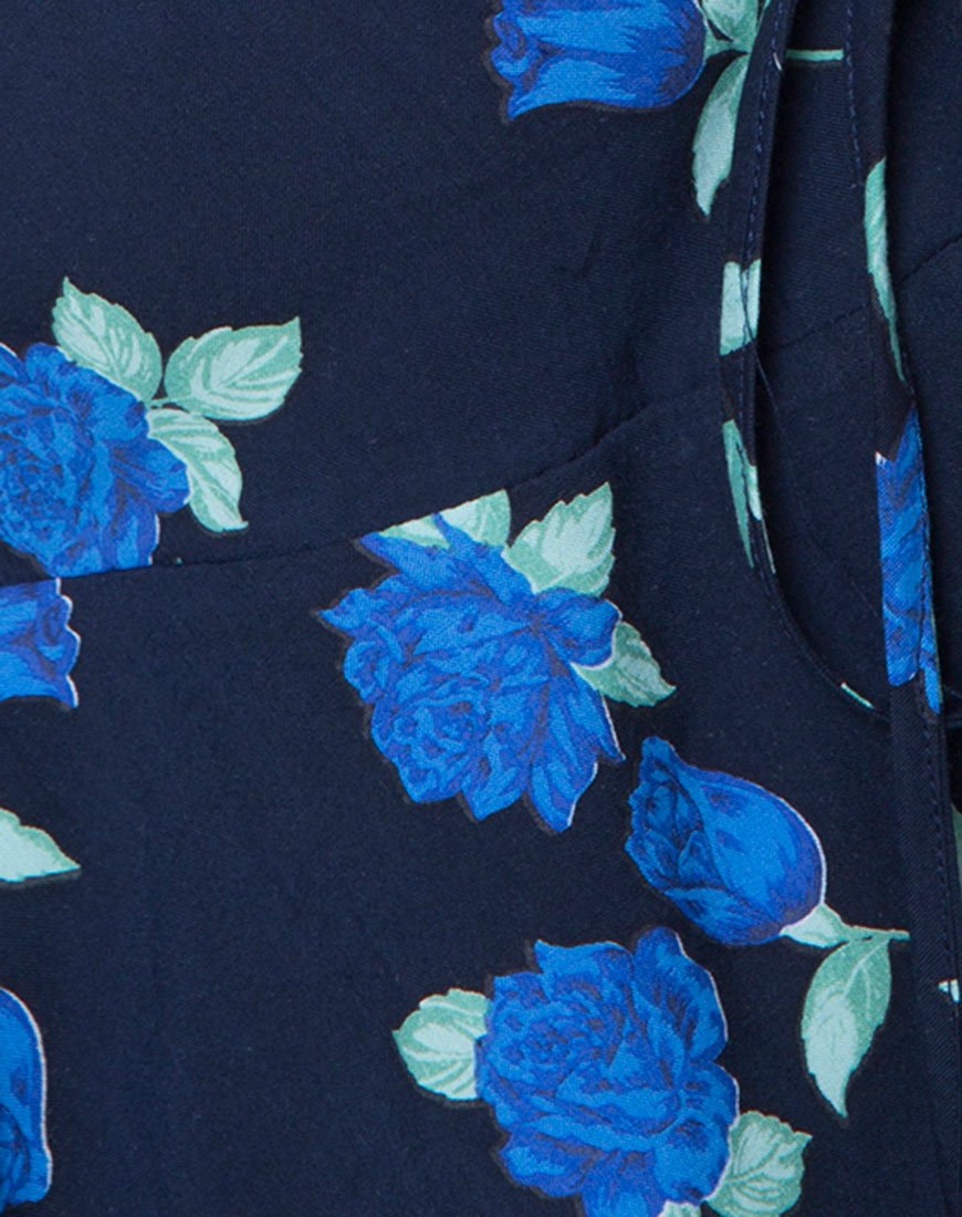 Afbeelding van Vine Top in Midnight Blue Rose