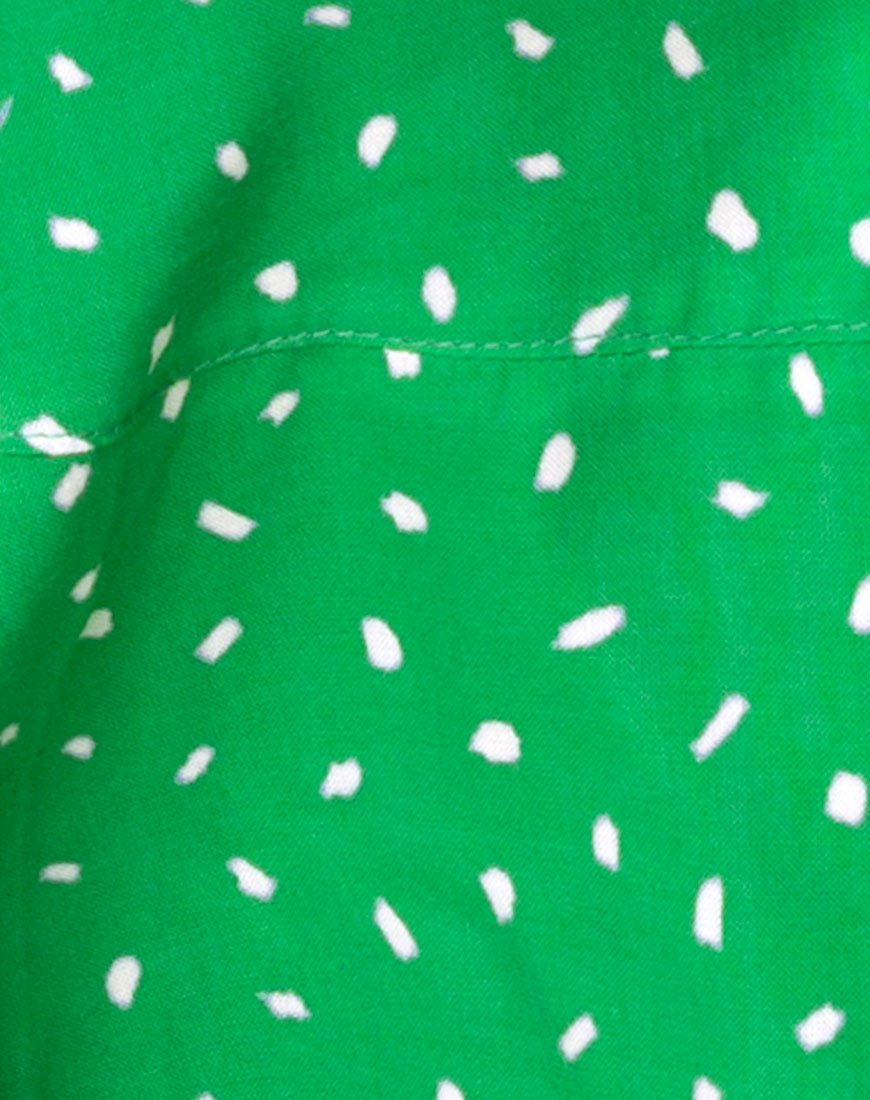 Afbeelding van Vinequa Blouse in Mini Diana Dot Groen