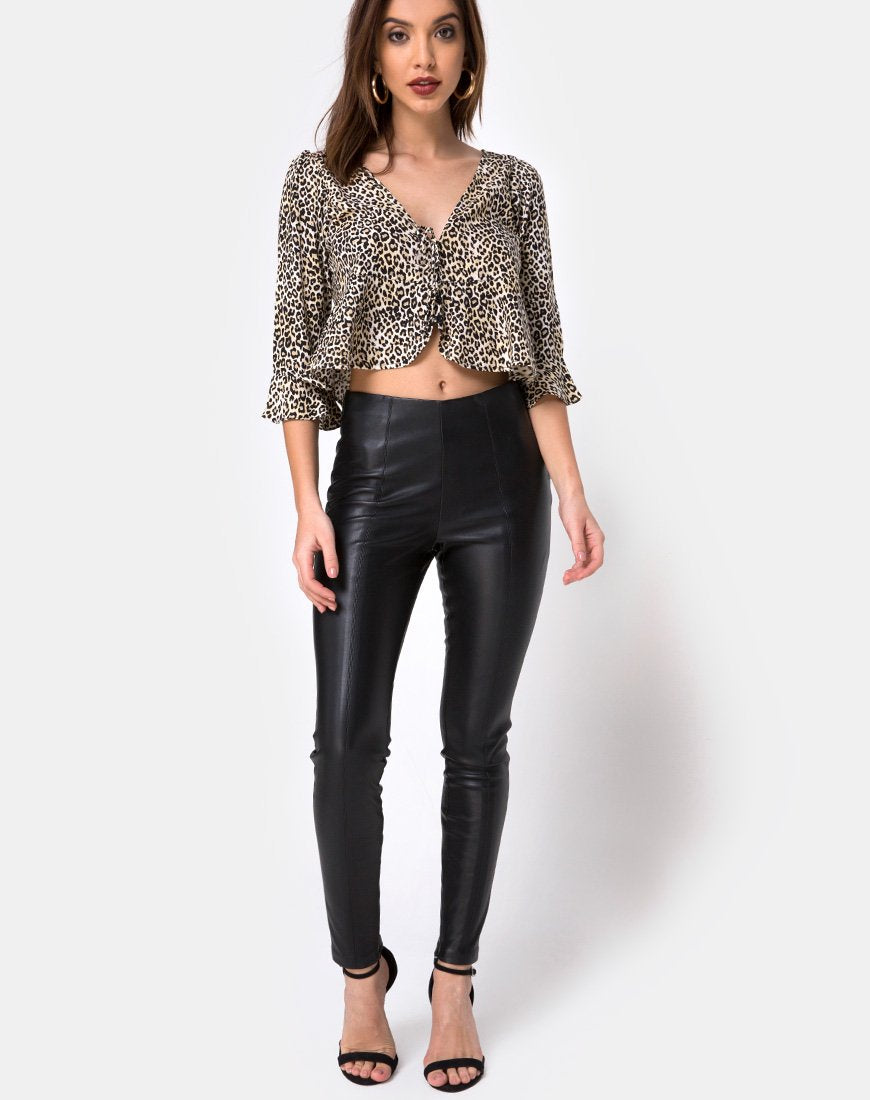 Afbeelding van Vinequa Top in Rar Leopard