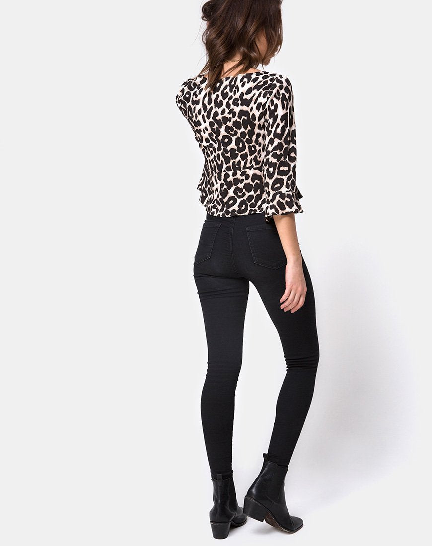 Afbeelding van Vinequa Top in Oversize Jaguar
