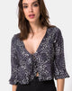Afbeelding van Vinequa Top in Rar Leopard Grey