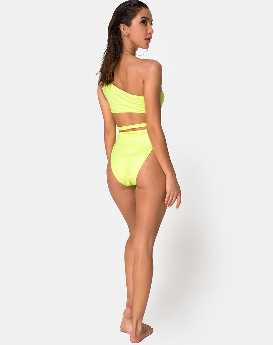 Afbeelding van Vixie badpak in Coated Lime
