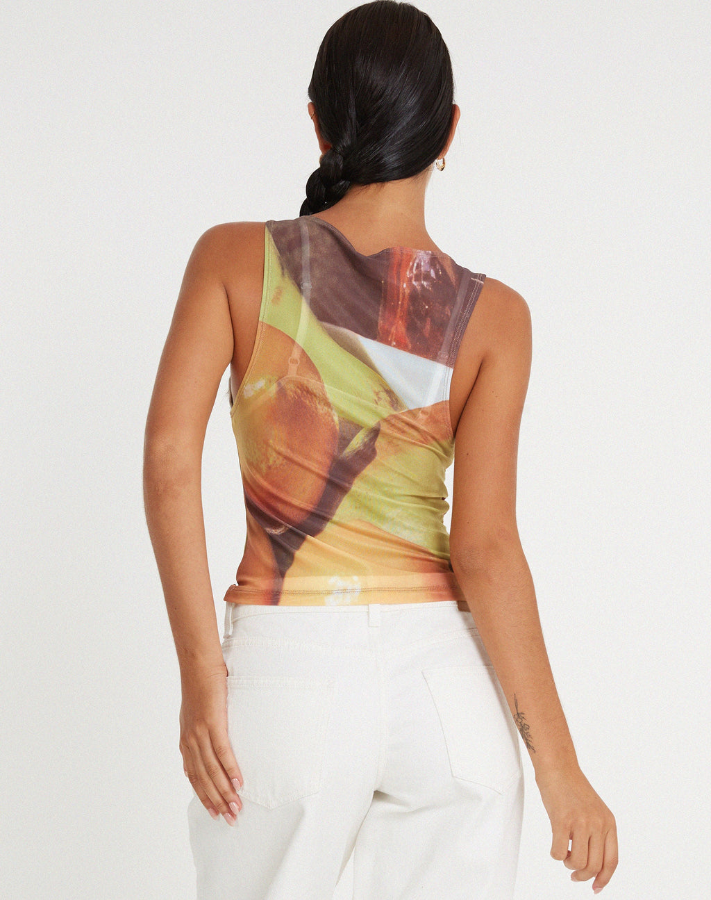 Vrista Top in Fruit Fotoprint