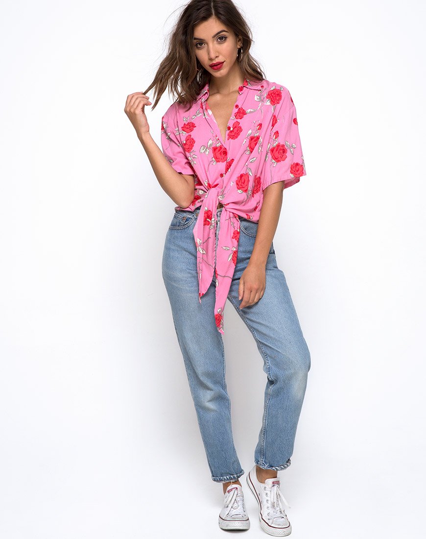 Afbeelding van Vual Shirt in Candy Rose
