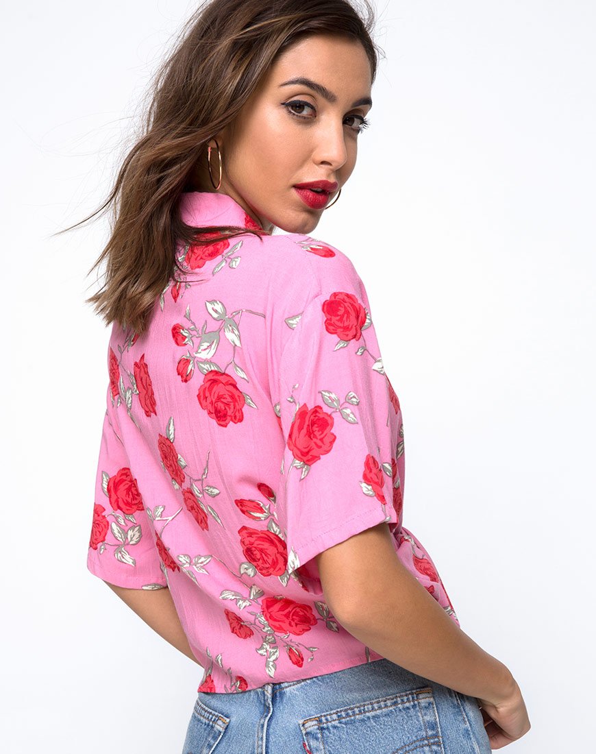Afbeelding van Vual Shirt in Candy Rose
