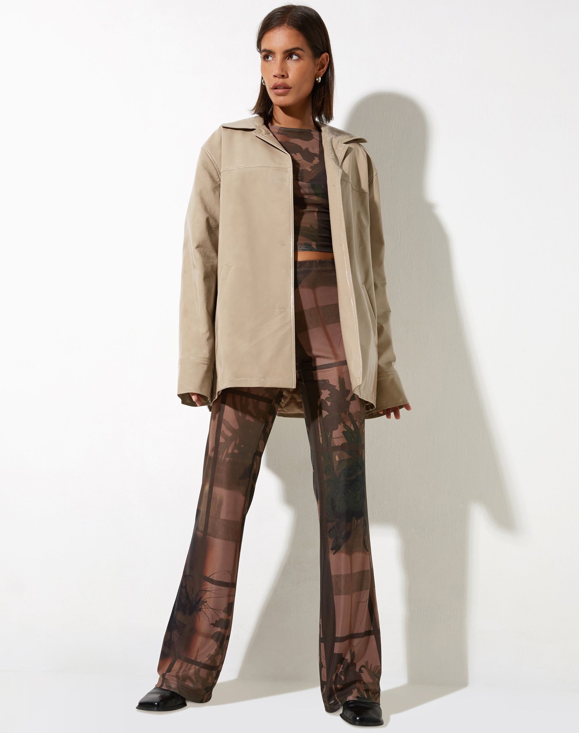 Afbeelding van Walta Jacket in PU Putty