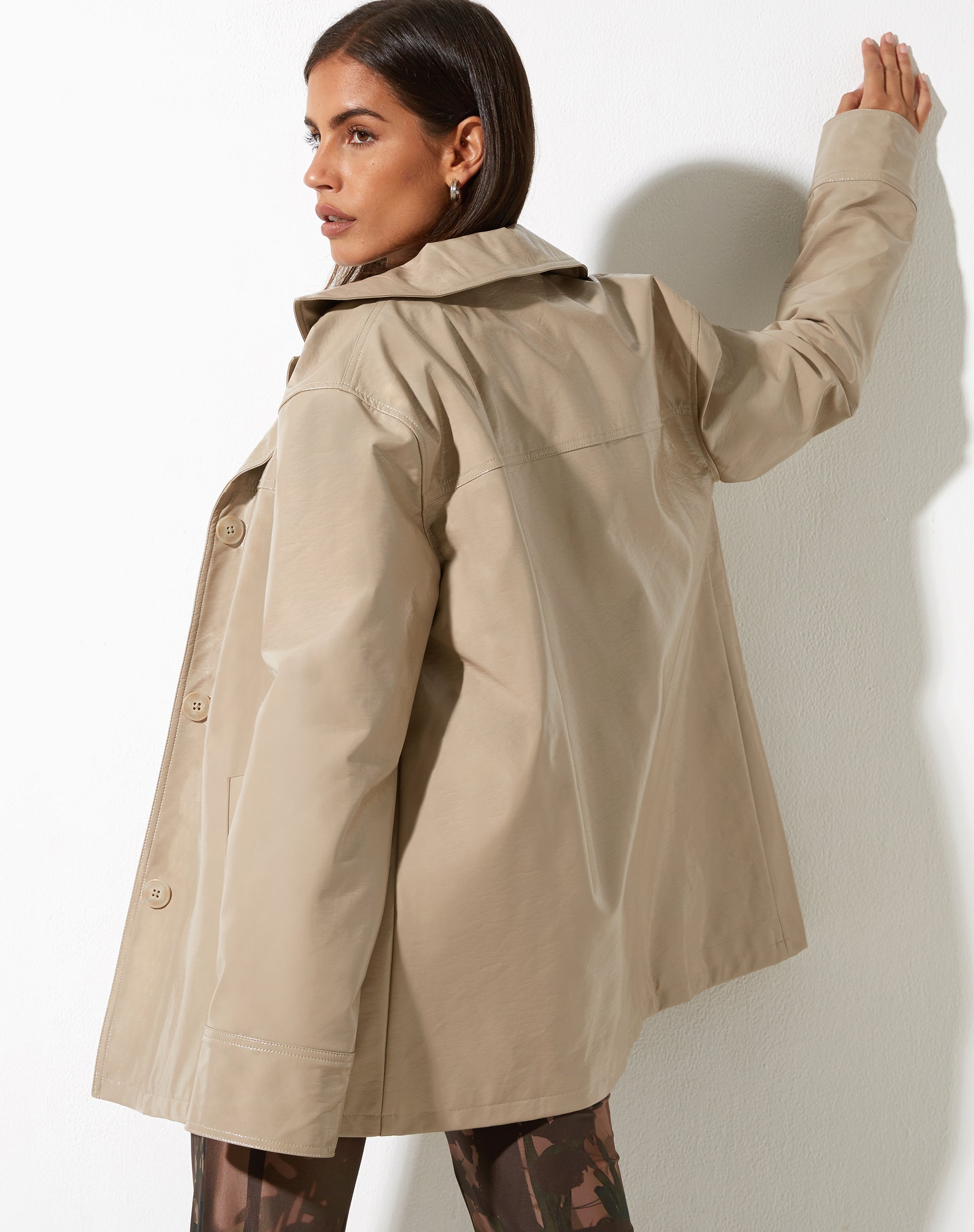 Afbeelding van Walta Jacket in PU Putty