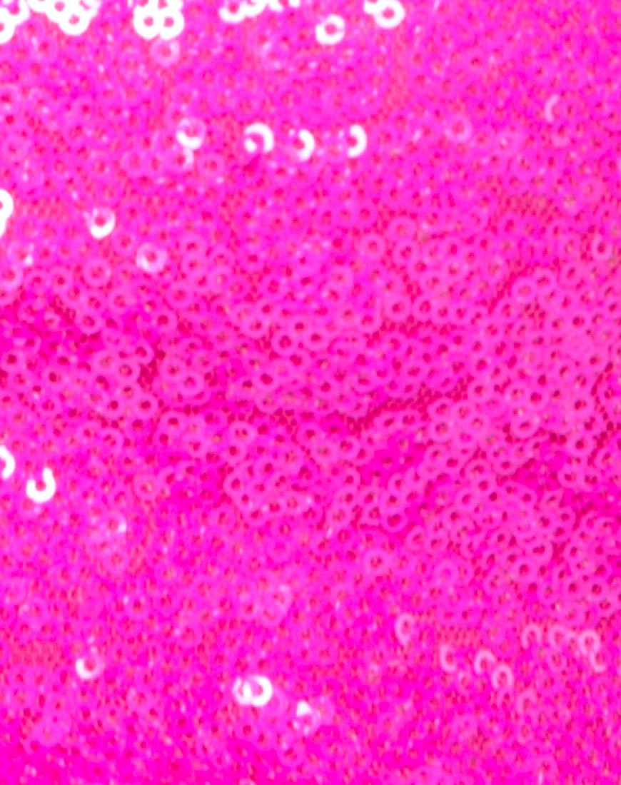 Afbeelding van Tube met kanten topje in Mini Pailletten Parijs Roze