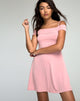 Afbeelding van Widuri Skater Dress in Blush