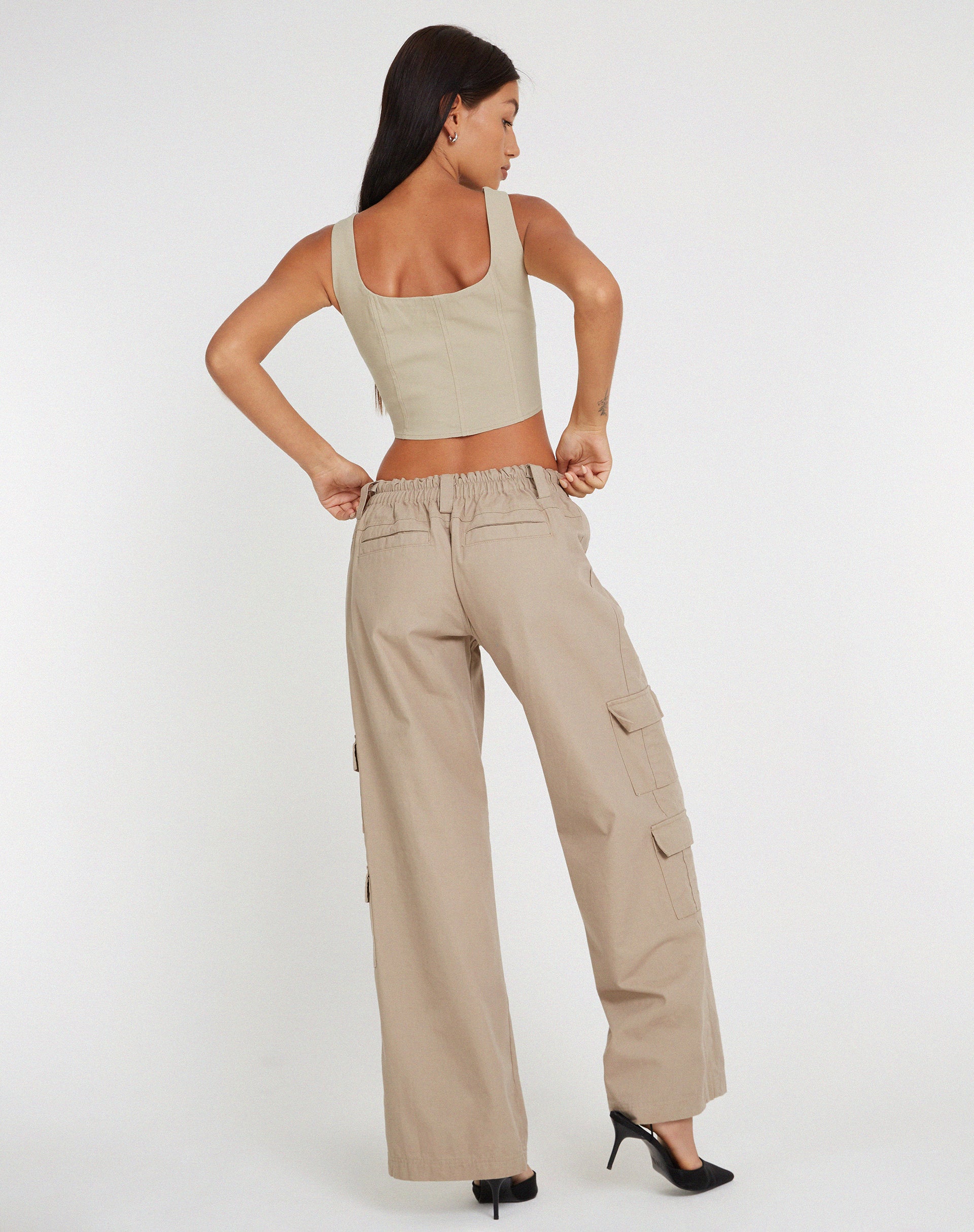Afbeelding van Wima Corset Top in Beige