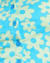 Retro Madeliefje Blauw