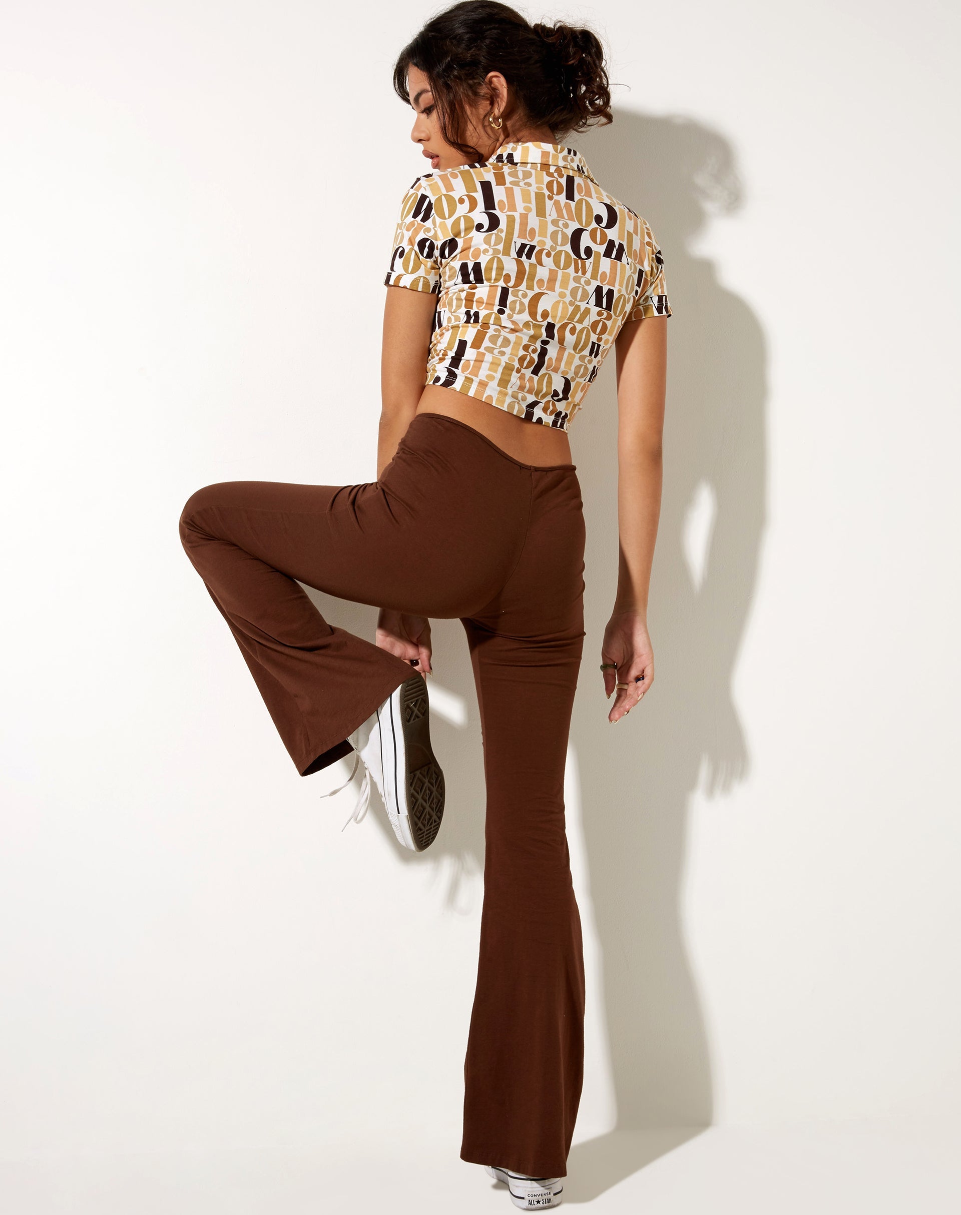 Afbeelding van Wuma Cropped Shirt in Cowgirl