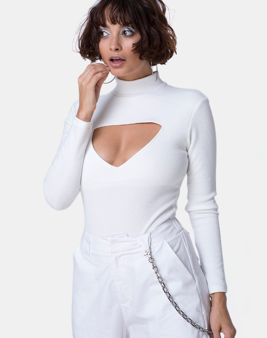 Xhesi Body Mini Rib Wit