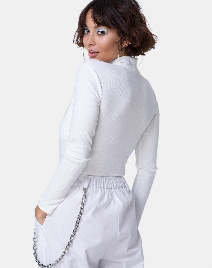 Xhesi Body Mini Rib Wit