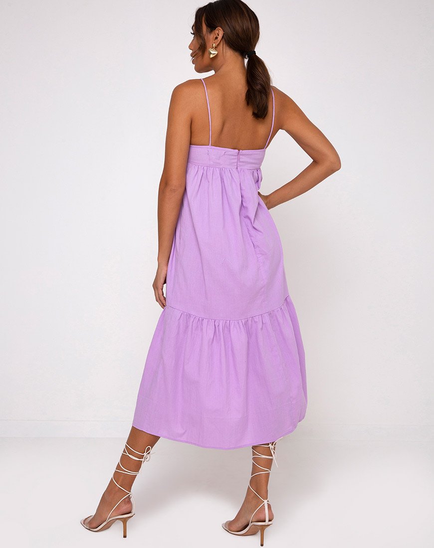 Afbeelding van Xier Midi Dress in Lila