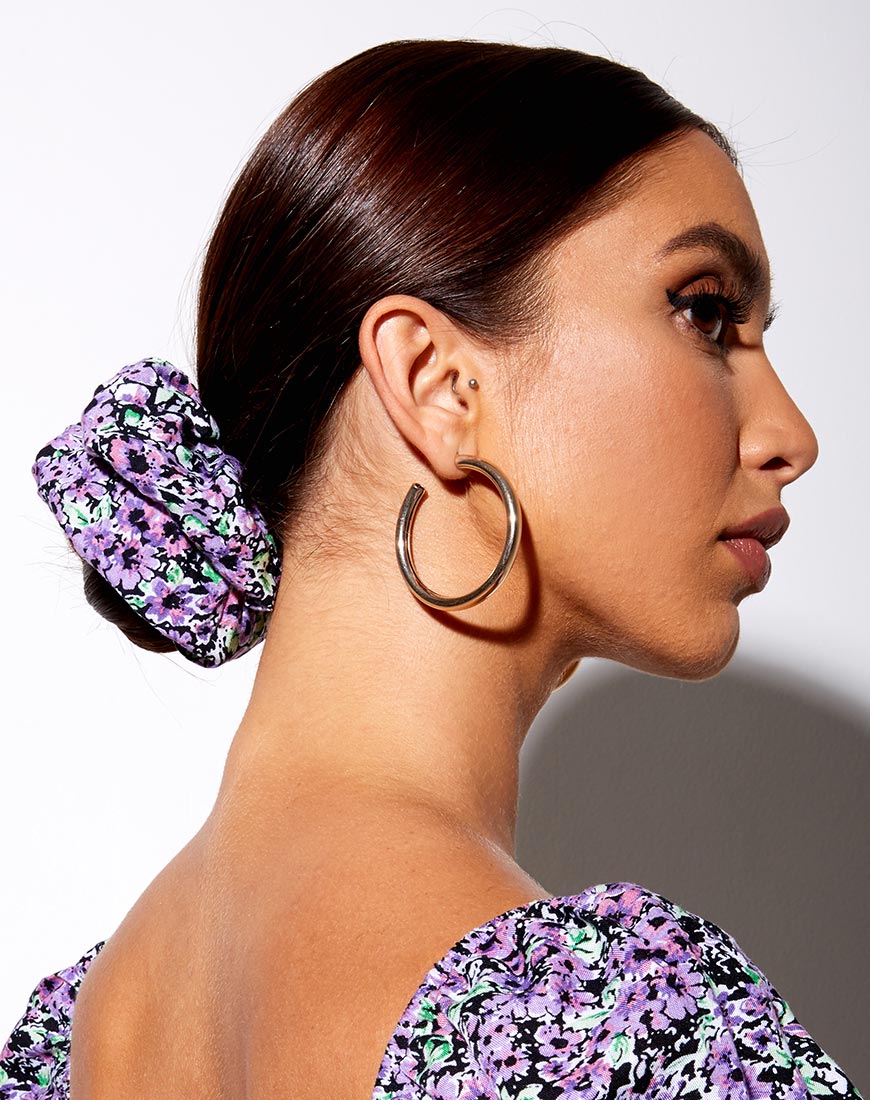 XL Scrunchie in Lila Bloesem