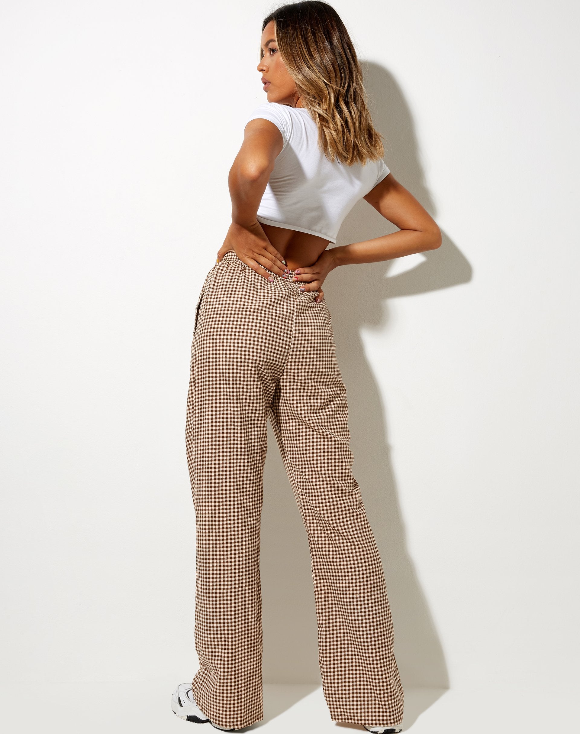 Afbeelding van Yara broek in Mini Gingham