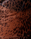 Kleurverloop Cheetah Bruin met kant
