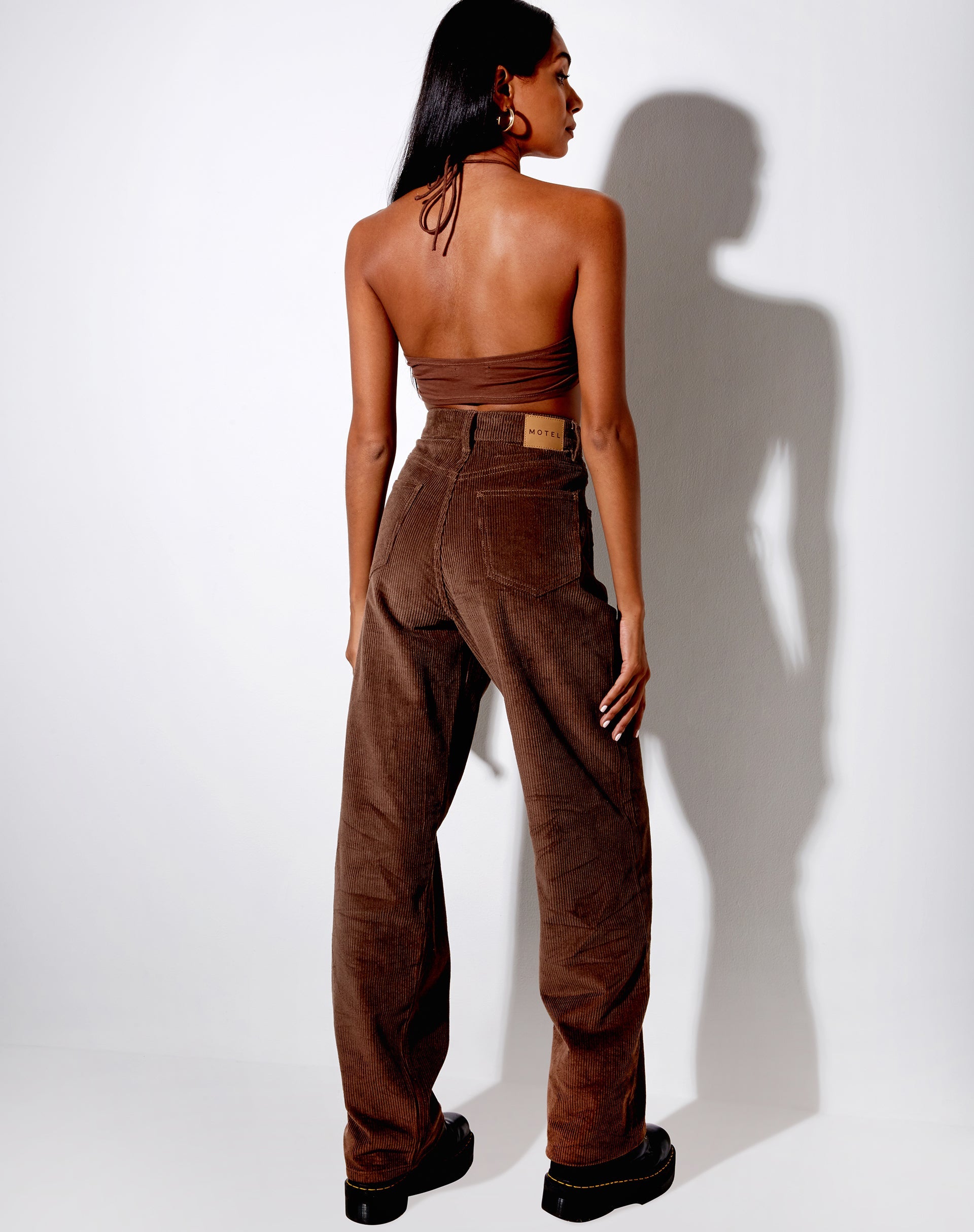 Afbeelding van Yessa Crop Top in Cacao