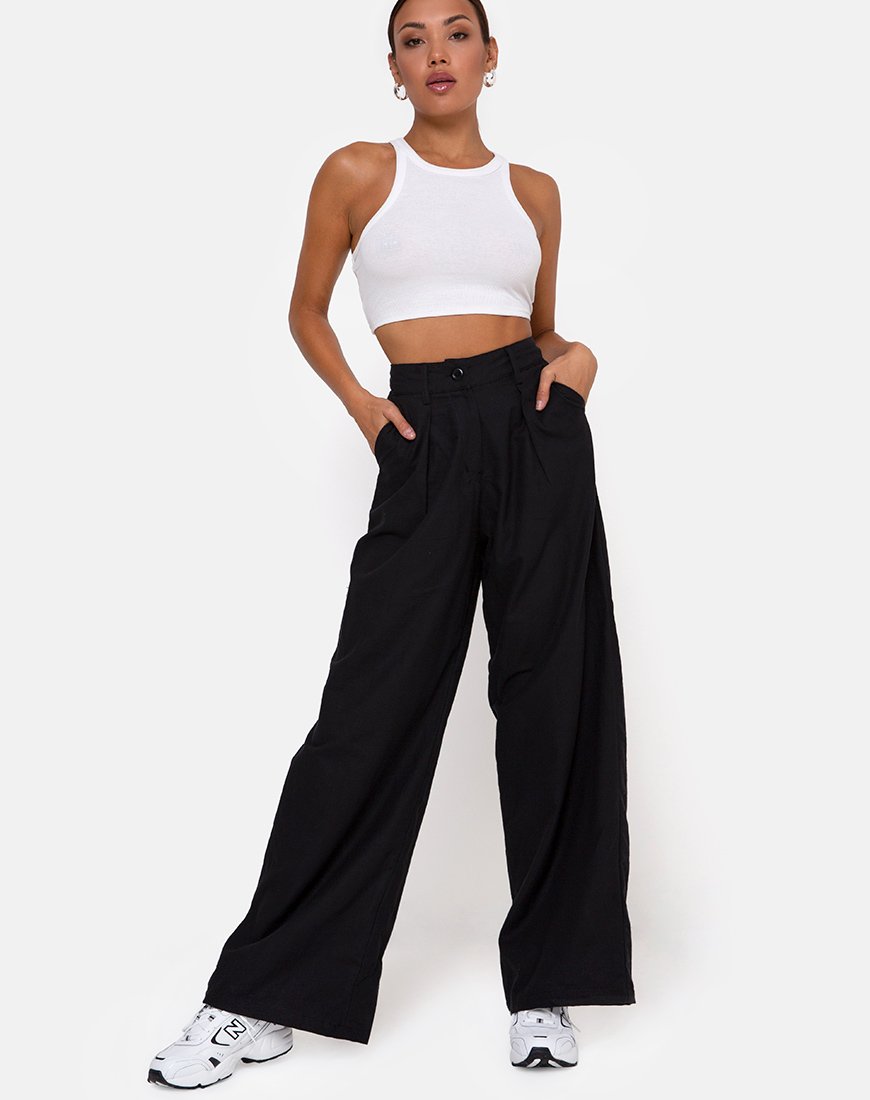 Yeva broek in zwart