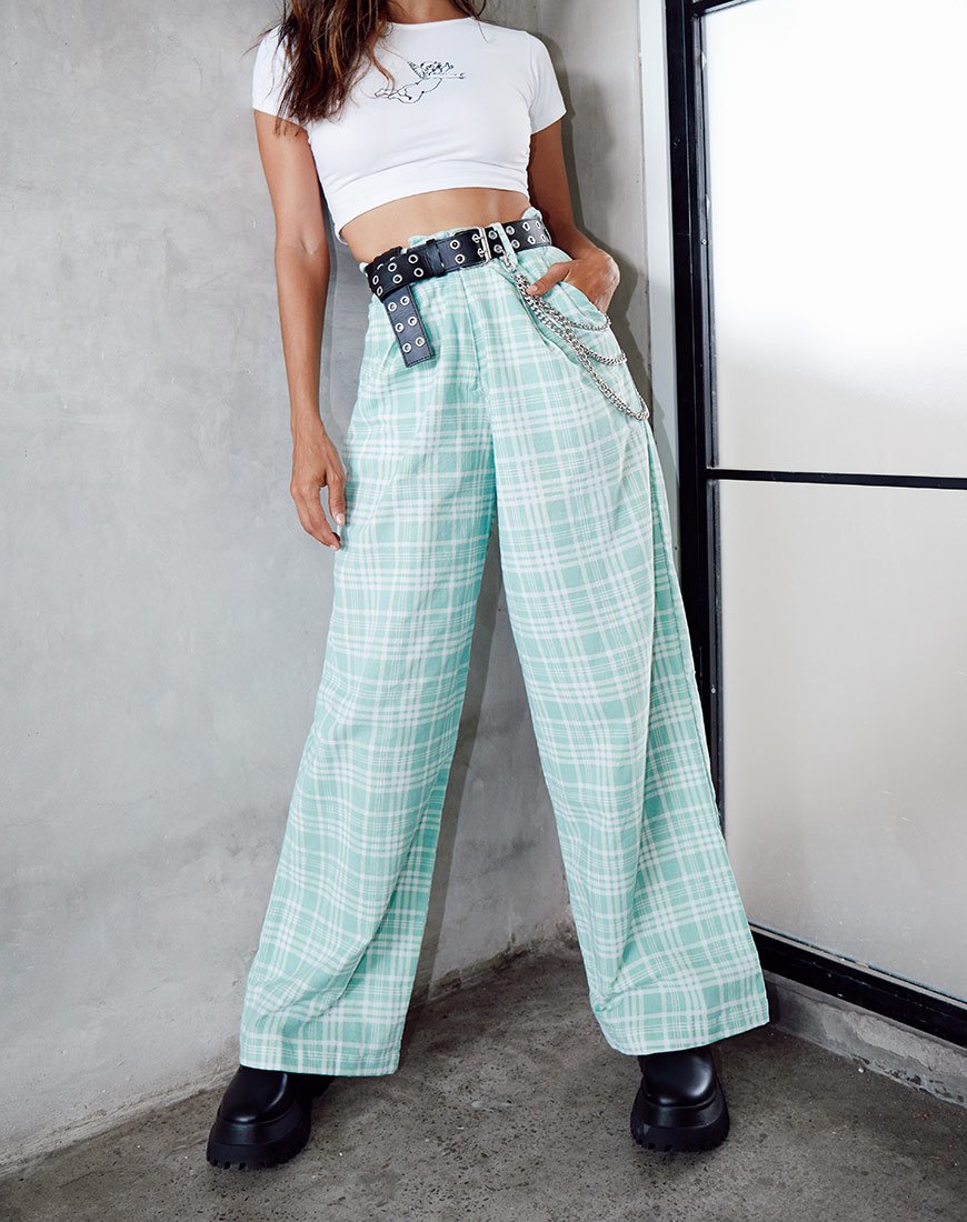 Yeva broek in tafelkleed Neo Mint