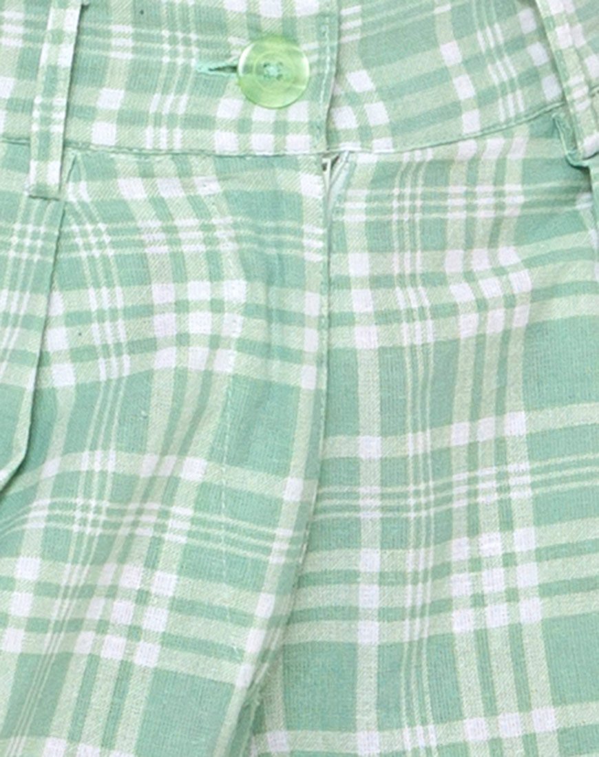 Afbeelding van Yeva Broek in Tafelzeil Neo Mint