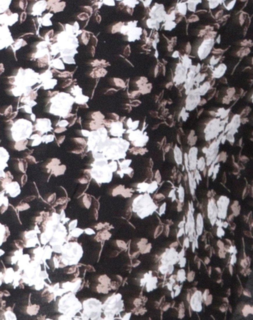 Afbeelding van Youki Midi Dress in Dark Wild Flower