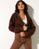 Afbeelding van Yukata Hoodie in Diep Mahonie