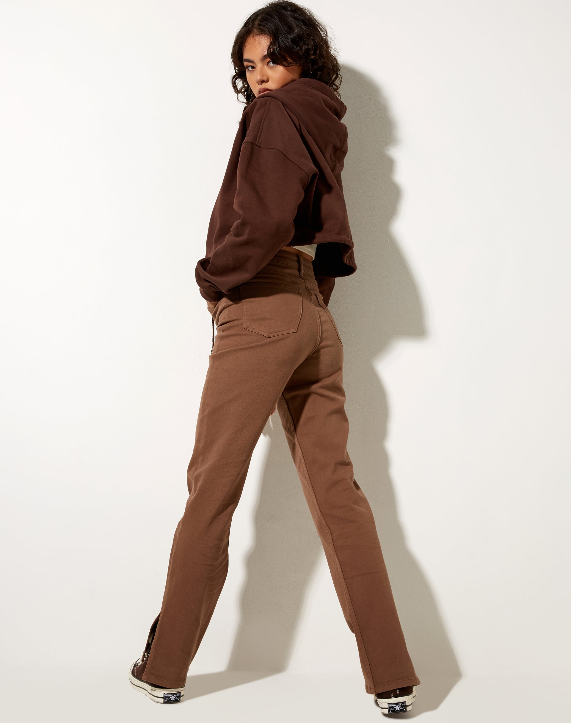 Afbeelding van Yukata Hoodie in Diep Mahonie