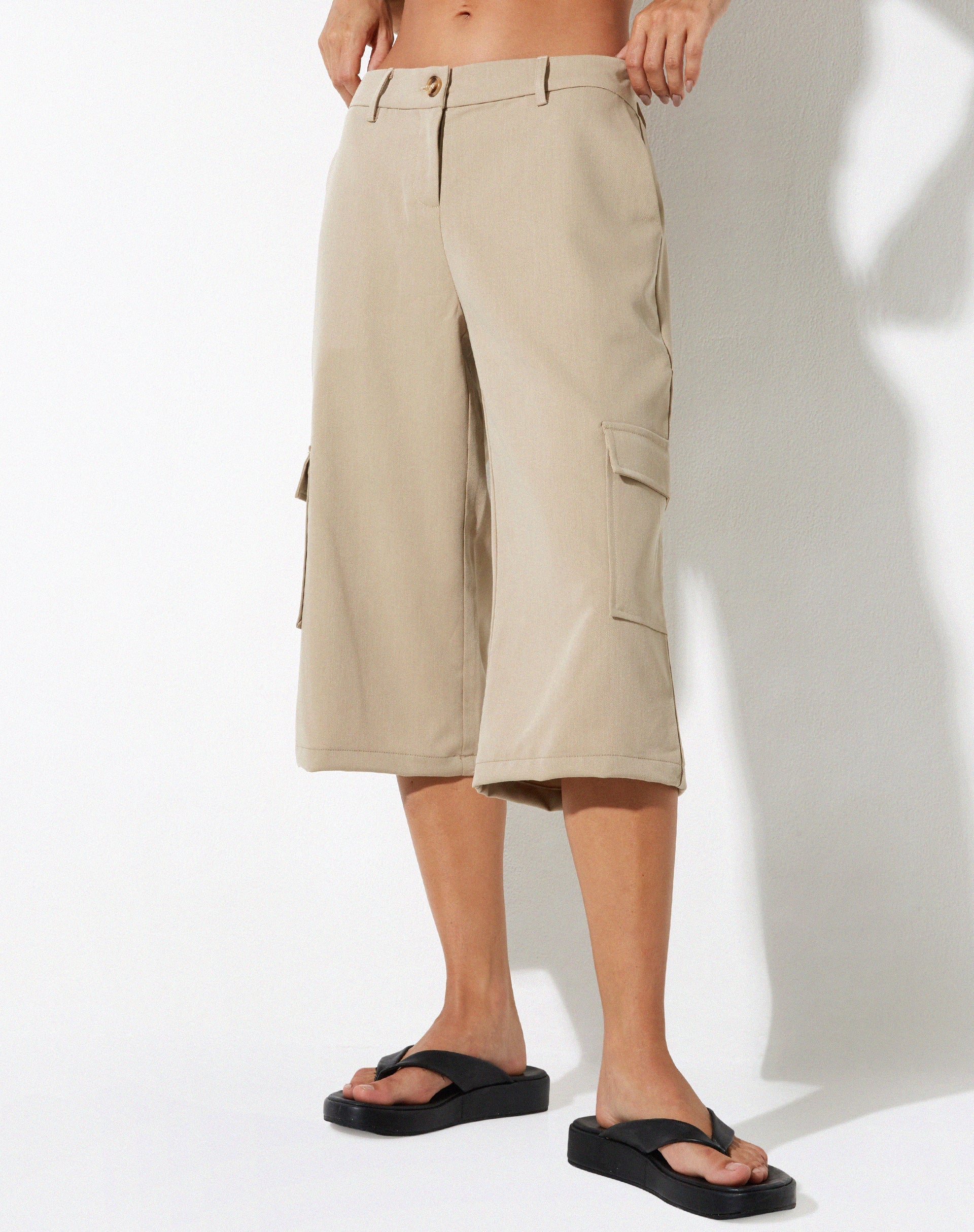 Afbeelding van Yungmi Short in Soft Tailoring Tan