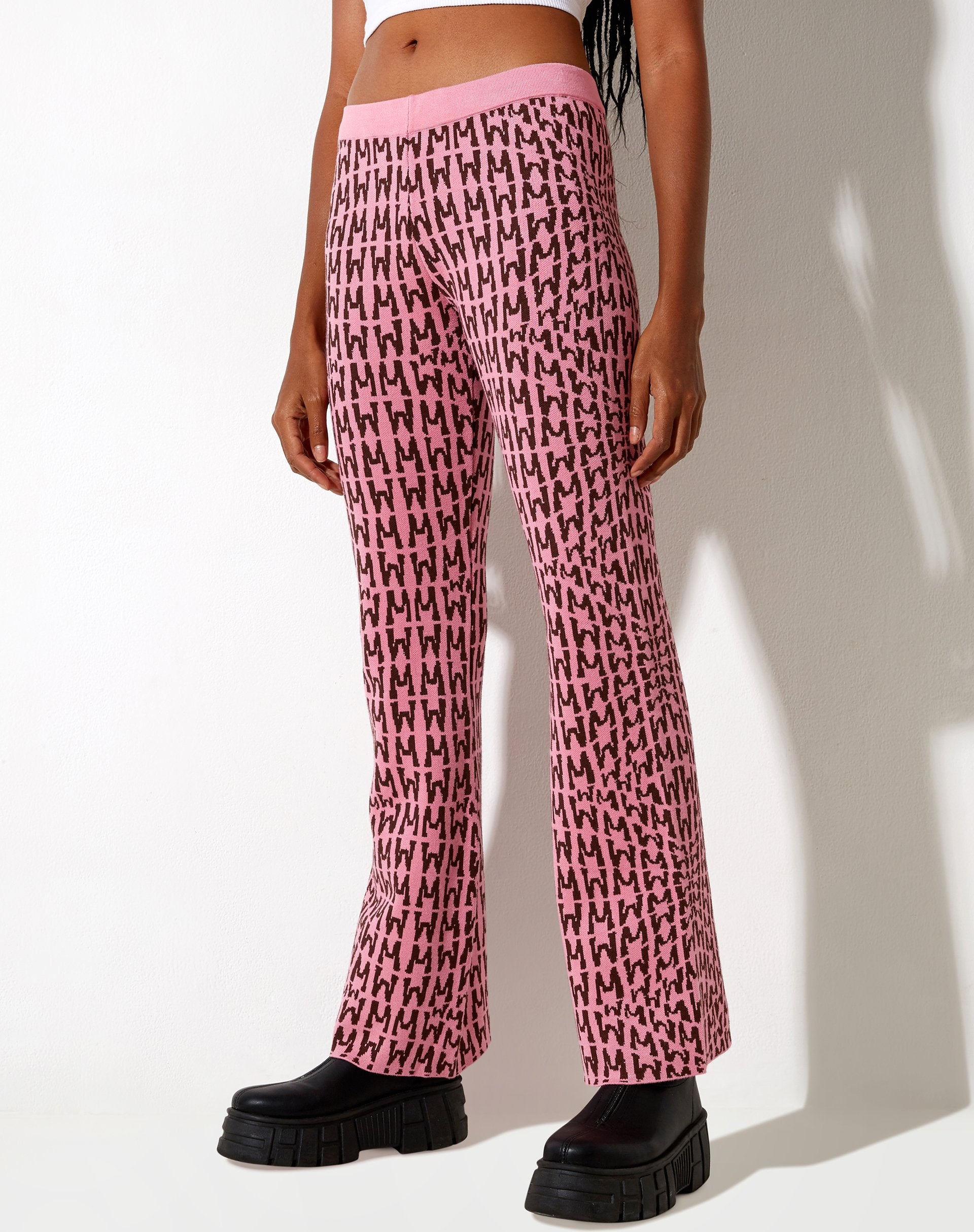 Afbeelding van Yunia broek in Wavey M roze