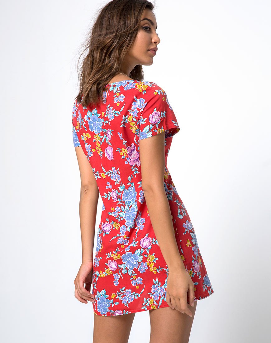 Zavacca Theejurk in Vintage Fleur