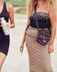 Afbeelding van Kuincy Crop Top in Zwart Diamante Bucklea