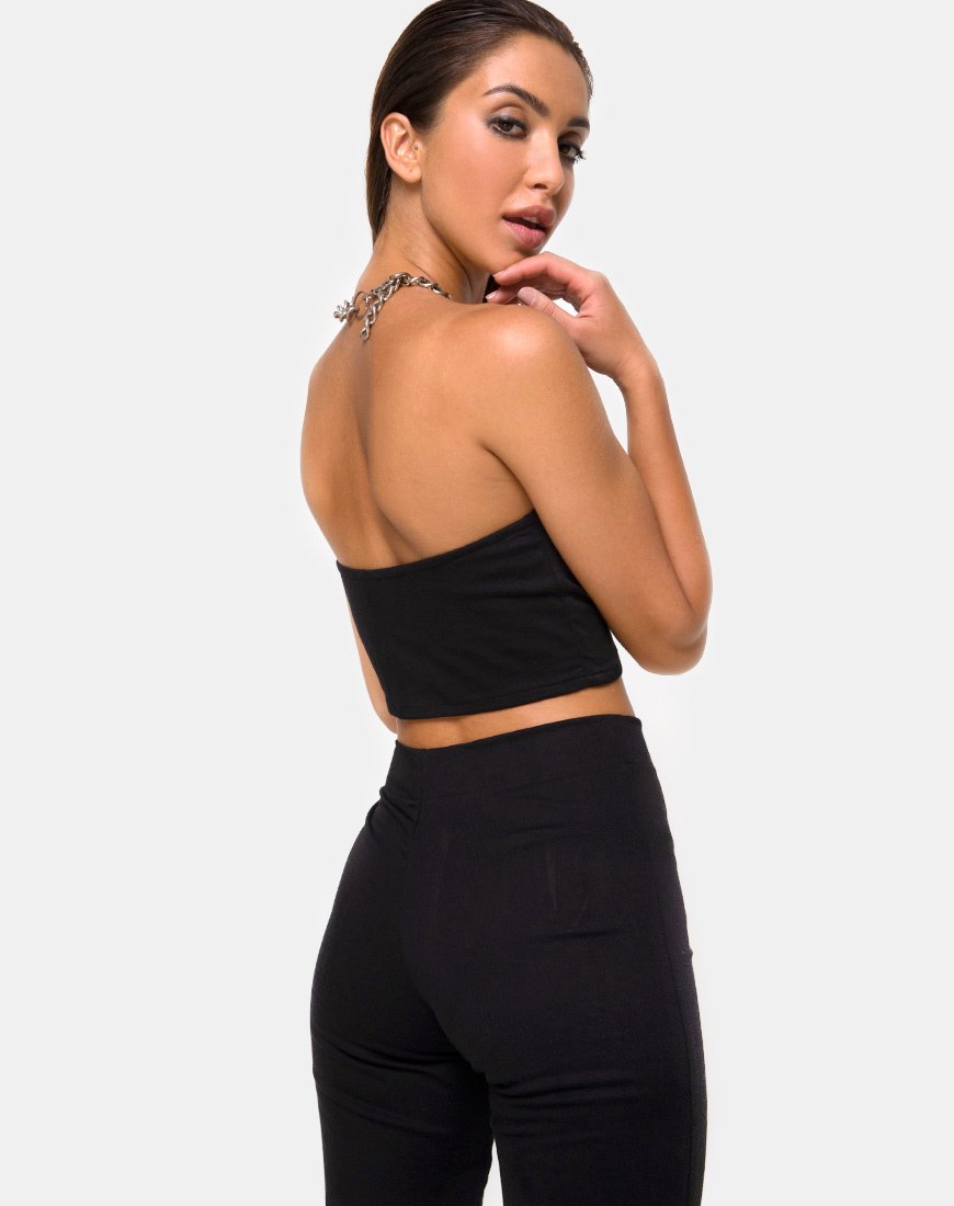 Zolia broek in zwart