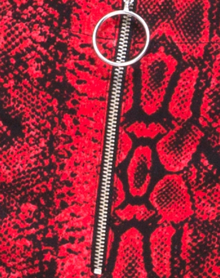 Afbeelding van Zolia broek in Slangenrood