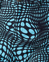 Optisch Polka Blauw