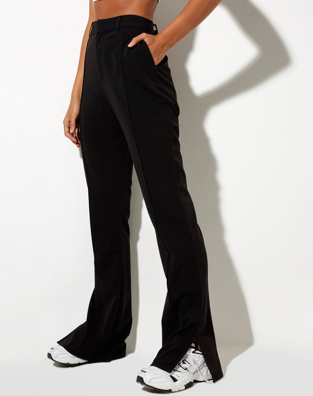 Zovey Flare Broek in Zwart