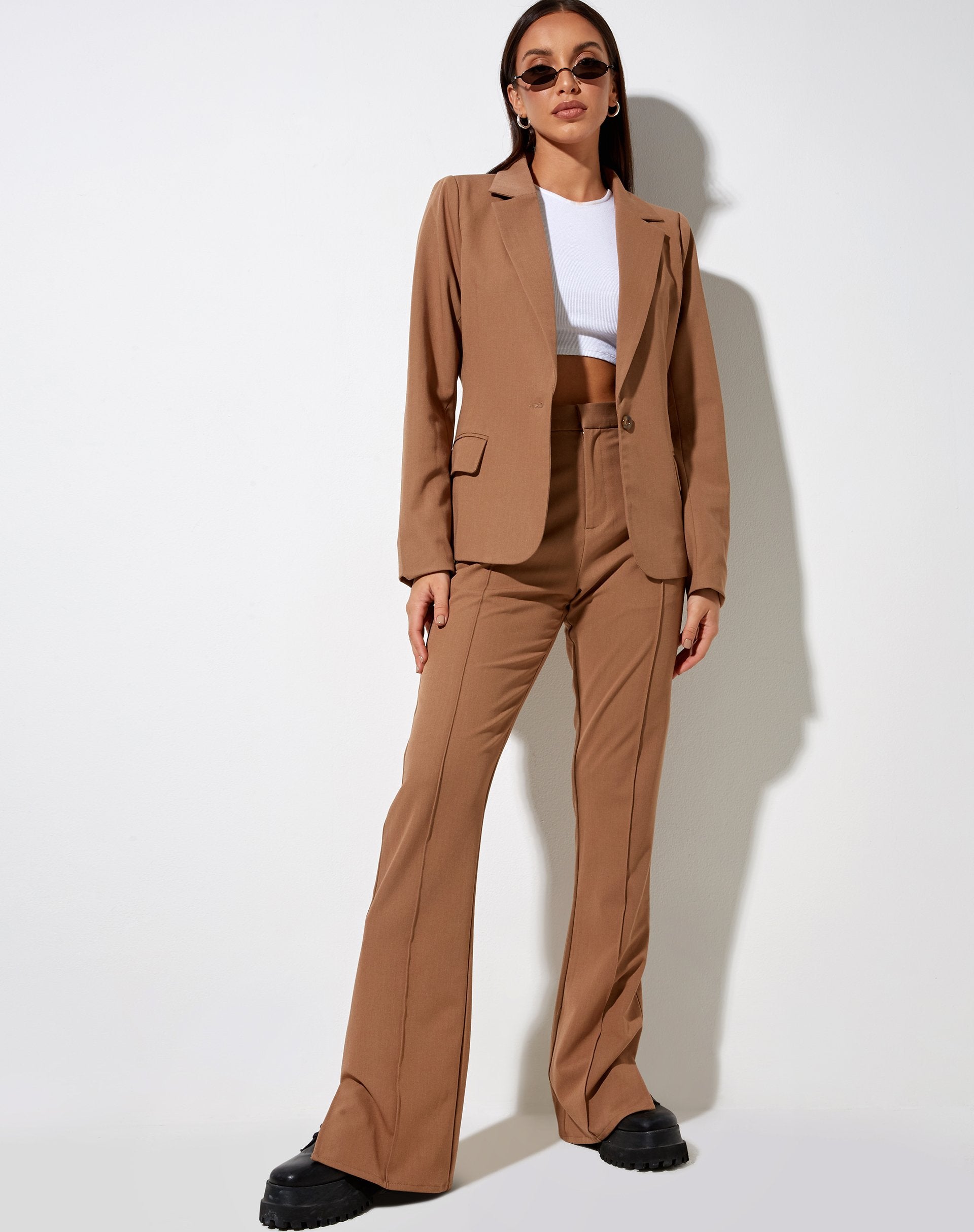 Afbeelding van Marwah Blazer in Putty